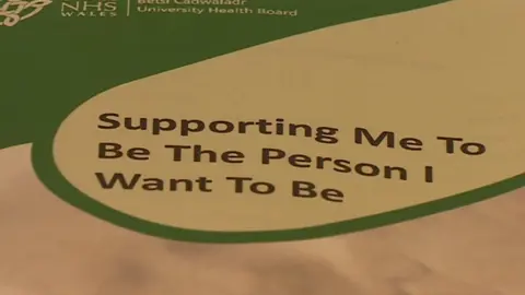 The new advice pamphlet to be given to Betsi Cadwaladr staff
