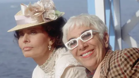 Getty Images Sophia Loren and Lina Wertmuller
