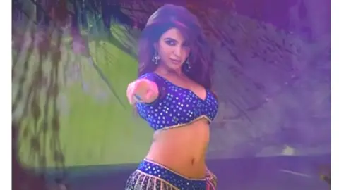 Screenshot from YouTube Samantha Ruth Prabhu in 'Oo Antava'