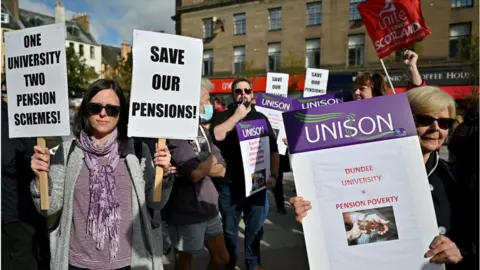 Getty Images University strikers