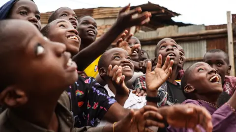 Getty Images Children at the Kabowa Hidayat Islamic School and Orphanage in Kampala, Uganda - Monday 2 May 2022