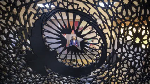 Getty Images Rached Ghannouchi in Tunis, Tunisia - Friday 29 April 2022