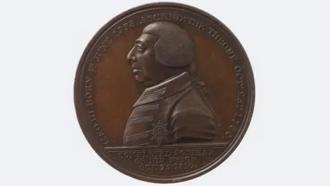 Getty Images Golden Jubilee of George III, N. Hyde, 1810, British, Bronze, Diam. 47 mm.