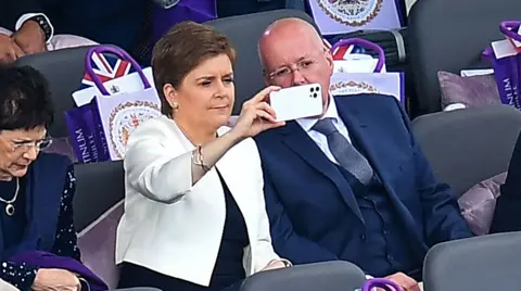 PA Media Nicola Sturgeon and husband