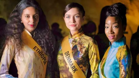 Selamawit Teklay Selamawit Teklay and two other beauty queens