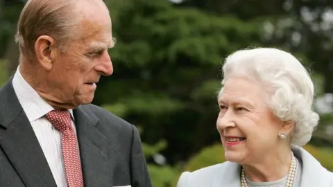 Tim Graham/PA To mark their Diamond Wedding Anniversary on 20 November 2007, the Queen and Prince Philip re-visit Broadlands where 60 years ago in November 1947 they spent their wedding night