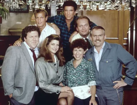 Getty Images The cast of NBC's Cheers
