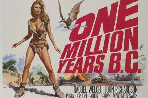 Getty Images The iconic movie poster of Welch