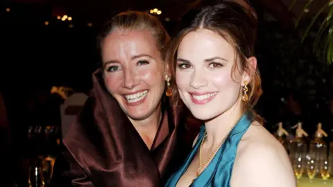 PA Emma Thompson and Hayley Atwell