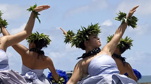 Today, pageants, competitions, and foundations in Hawaii preserve the indigenous art form of hula. (Emily Riddell/LPI)