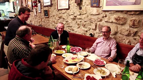 Rafael Estefania Members of gastronomic clubs come to eat, drink and socialize (Credit: Rafael Estefania)