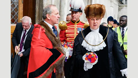 Martin Parr/Magnum Photos The election of Lord Mayor Alan Yarrow in 2014 (Credit: Martin Parr/Magnum Photos)