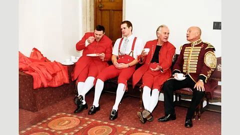 Martin Parr/Magnum Photos Behind the scenes at the 2014 Lord Mayor’s Show in Guildhall (Credit: Martin Parr/Magnum Photos)