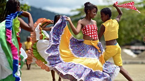 Kike Calvo/Getty Salsa is Colombia’s ‘musical pulse’ (Credit: Kike Calvo/Getty)