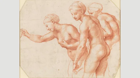Royal Collection Trust/ Her Majesty Queen Elizabeth II 2019 Raphael, The Three Graces, c. 1517-18 (Credit: Royal Collection Trust/ Her Majesty Queen Elizabeth II 2019)