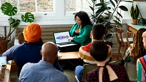 Getty Images Leadership accelerators help women learn both hard and soft skills that help them overcome barriers to leadership (Credit: Getty Images)