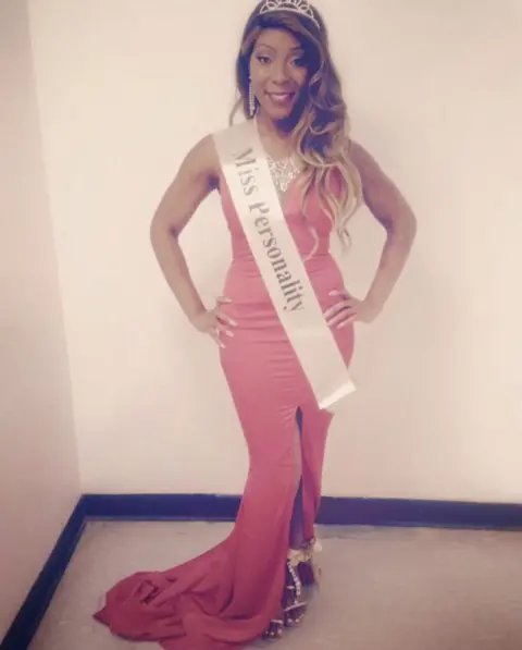 Rochelle Barrett Rochelle Barrett in Miss Caribbean UK beauty pageant